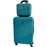 Bertoo Milano Travel case, green 2in1 set - Case Set