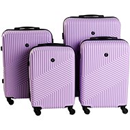 Bertoo Milano Travel suitcase, light purple 4in1 set - Case Set
