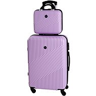 Bertoo Milano Travel suitcase, light purple 2in1 set - Case Set