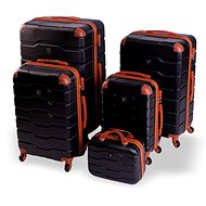 Bertoo Firenze Travel case, black 5in1 set - Case Set