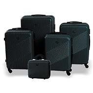 Bertoo Milano Travel case, black 5in1 set - Case Set
