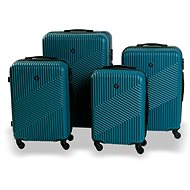 Bertoo Milano Travel case, green 4in1 set - Case Set
