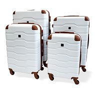 Bertoo Firenze Travel case, white 4in1 set - Case Set