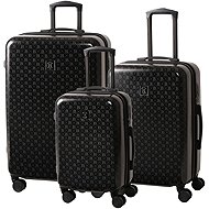 BERTOO Torino Cestovní kufr black/black set 3v1 - Case Set