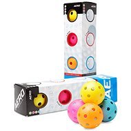 Salming Aero + Ball 4-pack - Floorball Ball