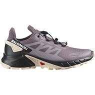 Salomon Supercross 4 W Moonscape/Black/Ten EU 40 2/3 / 250 mm - Trekking Shoes