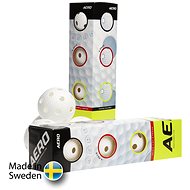 SALMING Aero Plus Ball, 4-Pack, White - Floorball Ball