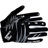 SALMING Hawk Gloves, Black/Grey, size XS - Gloves