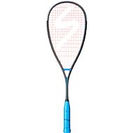 Salming Grit Feather Racket Black/Cyan - Squash Racket
