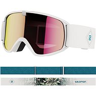 Salomon Trigger, WhiteFlowers/Univ. Ruby - Ski Goggles