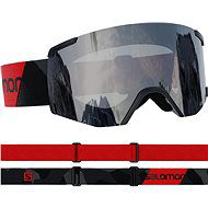 Salomon S/View Access BkRed/Uni Silver - Ski Goggles