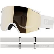 Salomon S/View Access White/Univ. Gold - Ski Goggles