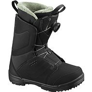 Salomon Pearl Boa, Black/Black/Tropical Peach, size 40 EU/255mm - Snowboard Boots