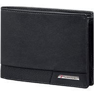 Samsonite PRO-DLX SLG 047, leather, lie-flat format, black - Wallet