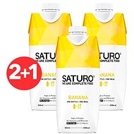 SATURO Banana 2+1 zdarma - Trvanlivé jídlo