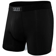 Saxx Ultra Boxer Brief Fly 2PK, Black/Tie One On - Boxer Briefs