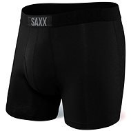 Saxx Ultra Boxer Brief Fly 2PK, Black/Tie One On, size M - Boxer Shorts
