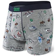 Saxx Vibe Boxer Brief, Grey Mountain High, size XL - Boxer Briefs