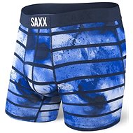 Saxx Vibe Boxer Brief, Navy Tie Dye Stripe, size L - Boxer Briefs