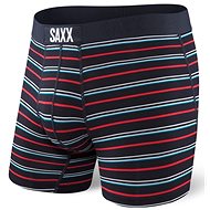 Saxx Vibe Boxer Brief Dk Ink Coast Stripe L - Boxer Briefs