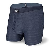 Saxx Hot Shot Boxer Brief Fly Dark Denim Heather S - Boxer Briefs
