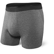 Saxx Platinum Boxer Brief Fly Dk Charcoal Heather M - Boxer Briefs
