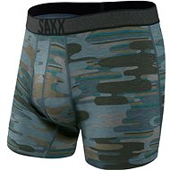Saxx Viewfinder Boxer Brief Fly Blue Up In Smoke Camo - Boxer Briefs