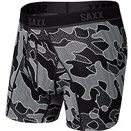 Saxx Kinetic Hd Boxer Brief Black Po Mo Camo S - Boxer Briefs