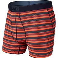 Saxx Quest Boxer Brief Fly Red Solar Stripe XL - Boxer Briefs