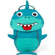 Affenzahn Small Friend Shark - turquoise uni - Children's Backpack