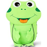 Affenzahn Small Friend Frog - neon green uni - Children's Backpack