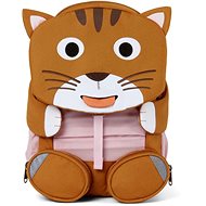 Affenzahn Large Friend Cat - brown uni - Children's Backpack