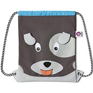 Affenzahn Kids Sportsbag Dog - gray uni - Children's Backpack