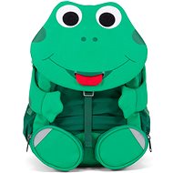 Affenzahn Fabian Frog large - green uni - Children's Backpack