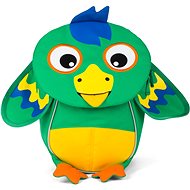 Affenzahn Piet Parrot small - green uni - Children's Backpack
