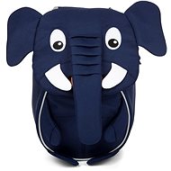Affenzahn Emil Elephant small - Blue uni - Children's Backpack