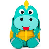 Affenzahn Didi Dino large - turqoise uni - Children's Backpack