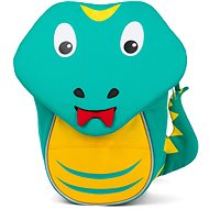Affenzahn Samuel Snake small - turquoise uni - Children's Backpack