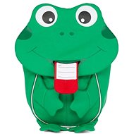Affenzahn Finn Frog small - green uni - Children's Backpack