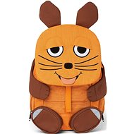 Affenzahn Mouse large - orange uni - Children's Backpack