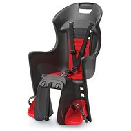 Polisport Boodie black-red - Children's Bike Seat