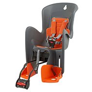 Polisport Bilby grey-orange - Children's Bike Seat