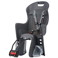 Polisport Boodie dark grey-grey - Children's Bike Seat