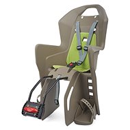 Polisport Koolah brown-green - Children's Bike Seat