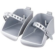 Polisport Koolah and Boodie Replacement Footrests, silver - Accessory