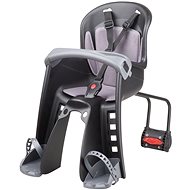 POLISPORT Bilby Junior, Black-Dark Grey - Children's Bike Seat