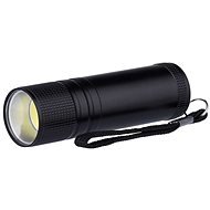 Emos metal, 3W COB LED, 3x AAA black - Flashlight