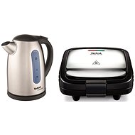 Tefal SM193D34 Croc Time + Tefal KI170D40 Express II Inox - Appliance Set
