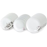 By-inspire Dining Set 18pcs Rose Collection - Dish Set