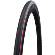 Schwalbe Lugano II 25-622 red stripes folding - Bike Tyre